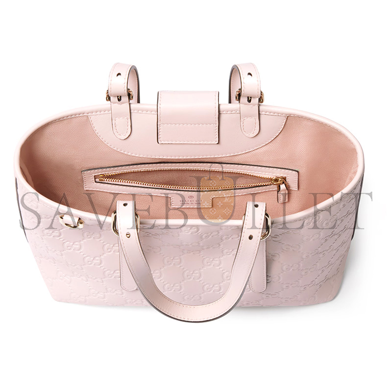 GUCCI GG EMBLEM MEDIUM TOTE BAG 847456 (25*20*10cm)